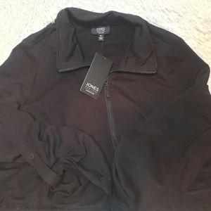 Jones New York Black knit top